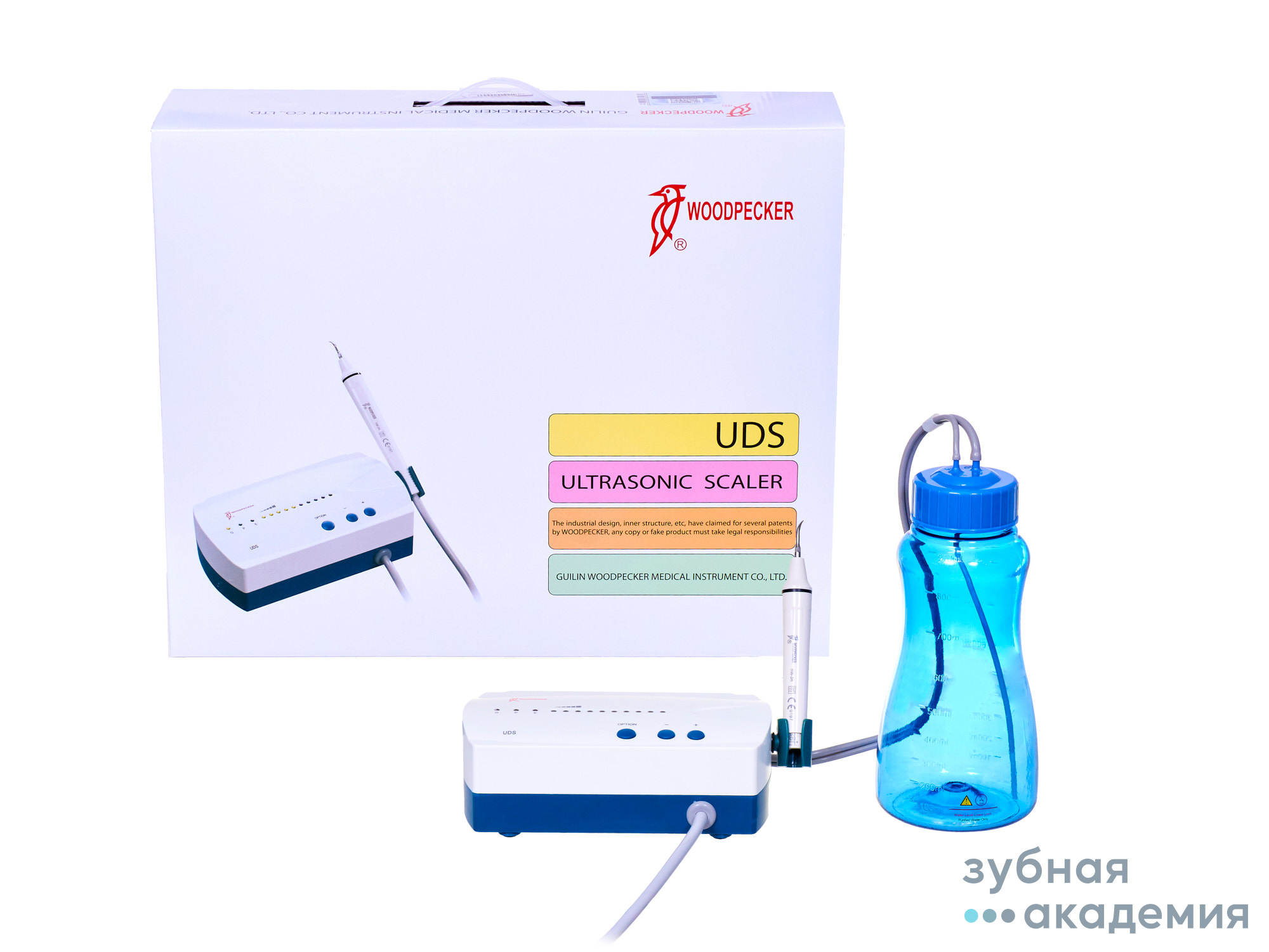 Скейлер стоматологический "WOODPECKER" UDS для снятия зубных отложений /WOODPECKER/ Китай